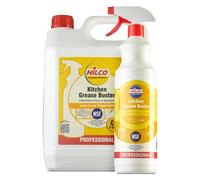 Nilco C1 Kitchen Grease Buster 1 Litre Solution + 5 Litre Refill Set Degreaser