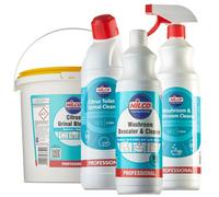 Nilco Citrus Toilet Bathroom & Urinal Descaler Cleaner Plus Blocks Bundle