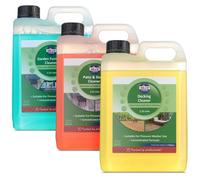 Nilco Garden Patio Stone Decking & Furniture Cleaner Complete Bundle Treatment