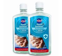 Nilco Hand Sanitiser Antibacterial Hand Sanitising Gel 500Ml X2 Quick Drying 1L