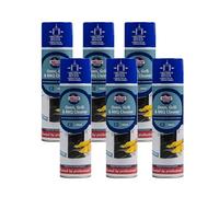 Nilco Heavy-Duty Foam Cleaner 6-Pack, 500ml Kitchen Degreaser Aerosol for Ovens, Grills, Hot Plates & Griddles - Powerful Burnt-On Grease & Stain Remover for Domestic & Industrial Use