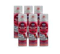 Nilco Label & Gum Remover 6-Pack, 500ml Citrus-Based Solvent & Oil Formula Quickly Removes Sticky Labels, Chewing Gum & Adhesive Residue from Surfaces - Commercial & Home Use