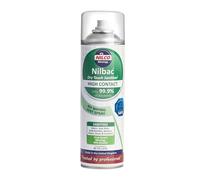 Nilco Nilbac ‘Dry Touch Sanitiser’ 500ml HIGH CONTACT frequent use aerosol with Virus Guard Nilcology NO WIPING JUST SPRAY KILLS 99.9% of Bacteria