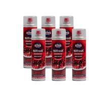 Nilco Nilfresh Cranberry Air Freshener 6-Pack - 500ml High-Discharge Odour Neutraliser Long-Lasting Waterless Spray for Home, Office & Industrial Use, Powerful Cranberry Scent