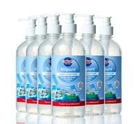 Nilco Nilpure Moisturising Fragranced Ocean Spa Hand Sanitiser - 500Ml X 6