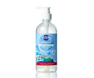 Nilco Nilpure Moisturising Fragranced Ocean Spa Scented Hospital Grade Hand Sanitiser - 500ml