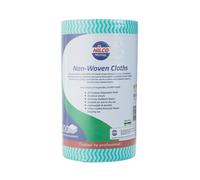Nilco Non-Woven Cloths Roll Green - 100 Sheets 100 Pack Green