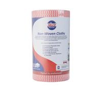 Nilco Non-Woven Cloths Roll Red - 100 Sheets 100 Pack Red