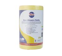 Nilco Non-Woven Cloths Roll Yellow - 100 Sheets 100 Pack Yellow