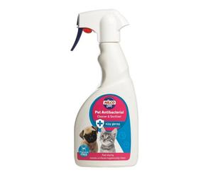 Nilco Pet Anti Bacterial Cleaner & Sanitiser Trigger 500Ml X6 Fast Drying 3L