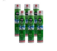 Nilco Power Fresh Spring Bouquet Air Freshener 6-Pack 750ml Aerosol Odour Eliminator - Long-Lasting Waterless Spray for Hotels, Offices & Large Areas High-Discharge Fragrance for Industrial Use