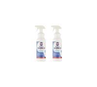 Nilco Set of 2 Nilglass Professional H3 Glass Mirror Cleaner 1 Litre - Trigger Spray Bottle For Cars Homes Window Cleaning No Smears Quick Easy to Us