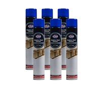 Nilco Stainless Steel Cleaner 6-Pack 750ml Multi-Surface Spray Cleans, Polishes & Protects, Streak-Free Shine for Kitchens, Appliances, Chrome, and Metal - Citrus-Scented, Professional Grade
