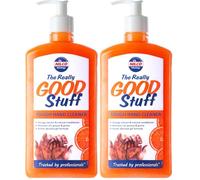 Nilco The Really Good Stuff Hand Cleaner - Powerful Degreasing Wash for Oil, Grease and Grime with Refreshing Orange Scent, Eco-Friendly Formula 500 ml (Pack of 2)