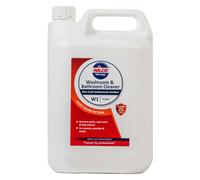 Nilco Washroom and Bathroom Cleaner - Acidic Detergent and Sanitizer for Glass, Plastic, Ceramic - Removes Limescale and Grime 5L