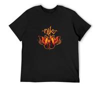 Nile Annihilation of The Wicked Men T-Shirt Graphic Mens Cotton Casual Black Tee Shirt XL