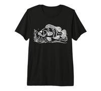 Nile Perch Line Art Fish Lover Premium T-Shirt