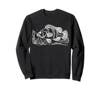 Nile Perch Line Art Fish Lover Sweatshirt