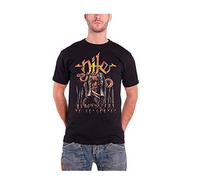 Nile - T-Shirt Black Seeds (in XL)