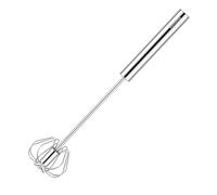 NileHome Stainless Steel Whisk30.4cm semi-Automatic Rotary Kitchen Whisk Balloon Whisk Kitchen Wisk Wire Whisks for Cooking, Whisking, Blending, Beating, Stirring- 1 Pack