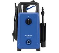 Nilfisk Classic 110 High Pressure Washer (1400 W) | 110 bar power jet washer, 25m²/h cleaning speed, metal pump, 5 m hose. Ideal for small gardens, patios and cars