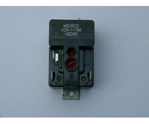 Nilfisk Klixon motor start relay 11060 4CR-1-780 16D5R