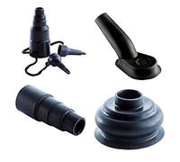 Nilfisk Original Convenience Kit - DIY 4 Set - Power Tool Adapter + Wall Drill + Turbo Nozzle + Blow Nozzle - Wet/Dry Vacuum Accessories