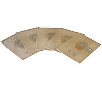 Nilfisk Filter Bag (5 Pieces, for Industrial 7 dust Class M 40-OM PC TYPE22 / ATTIX 791-2M/B1, Accessories for Vacuum Cleaners) 302001484, Various Materials, 70 liters, Beige
