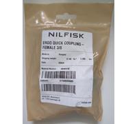 Nilfisk Quick Release Ergo 3000 Pressure Washer Coupling 3/8" Female 106404758