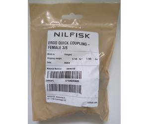 Nilfisk Quick Release Ergo 3000 Pressure Washer Coupling 3/8" Female 106404758