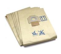 Nilfisk Filter Bag (5 Pieces, for Industrial 7 dust Class M 40-OM PC TYPE22 / ATTIX 791-2M/B1, Accessories for Vacuum Cleaners) 302001484, Various Materials, 70 liters, Beige