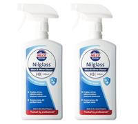 Nilglass H3 Professional Glass & Mirror Cleaner 500ml Pack of 2 - Streak-Free, Smudge-Free, Fast-Drying Window & Glass Cleaner | Suitable for Mirrors, Glass Surfaces & Windows