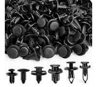 Nilight 200PCS Car Retainer Clips 6mm 7mm 8mm 9mm 10mm Expansion Screws Replacement Kit Bumper Push Rivet Clips for GM Ford Toyota Honda Chrysler Nissan