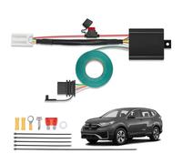 Nilight 4 Pin Trailer Wiring Harness Kit 56370 Vehicle Standard 4 Way Connector Custom for 2017 2018 2019 2020 2021 2022 2023 2024 2025 Honda CR-V Simple Fit Tow Hitch Harness