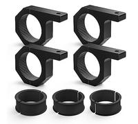 Nilight 4PCS Roll Bar Clamps Mounting Brackets LED Light Mount Clamps Tube Light Mounts Fit on 2.135" 2.25" 2.375" 2.5” Bull Bars Roof Racks Roll Cages for ATV UTV Truck, 2 Years Warranty