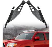Nilight 50 inch Straight LED Light Bar Bracket Mounting Upper Windshield Roof Cab Brackets Compatible with Toyota Tacoma 2005-2024