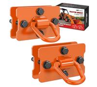 Nilight Bolt on Tractor Bucket 2 inch Towing Receiver 5/8” Pin Hole Class 3 Trailer Hitch 25573LBS