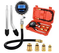 Nilight Compression Test Kit, Digital Compression Gauge 0-250 PSI Automotive Tool for Gasoline Engine Cylinder Compression Test with Adapter and Hose
