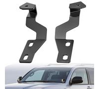 Nilight Ditch Light Brackets Hood Hinges Mount Bracket Kit for Auxiliary Offroad LED Pod Light Work Lights Compatible with Toyota 4Runner 4th Gen 2003 2004 2005 2006 2007 2008 2009