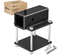 Nilight RV Bumper Hitch Receiver Fits for 4-4.5 inches Beams 2 inch Receiver 2000 LBS Capacity Bolt-On Heavy Duty Steel for Camper Bike Racks Cargo Carriers, 2 Years Warranty