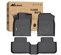 Nilight TPE Car Mats Floor Liners for Honda Civic 2022 2023 2024, All Weather Custom Fit Heavy Duty