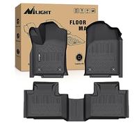Nilight TPE Floor Mats for 2016 2017 2018 2019 2020 2021 Dodge Durango/Jeep Grand Cherokee,All Weather Custom Fit Heavy Duty Floor Liners