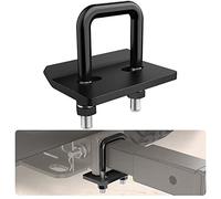 Nilight Trailer Hitch Tightener for 2 inch Trailers Hitches Anti Rattle Heavy Duty Steel with Rubber Anti-Rust Triple Protective Matte Black