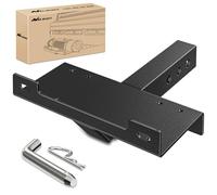 Nilight Universal Trailer Hitch Winch Mounting Plate 10 x 4 1/2 Winch Bracket Winch Mounting 2 Inch Receiver Hitch Heavy Duty Steel 16500Lbs Capacity for ATV UTV SUV Truck Pickup, 2 Years Warranty