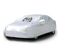 Nilight Waterproof Car Cover All Weather Snowproof UV Protection Windproof Outdoor Full car Cover, Oxford Material Door Shape Zipper Design Universal Fit for Sedan Length 186 to 193 inch