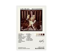 NILK Lana Del Ray Blue Banisters Music Album Cover Signed Limited Poster Canvas Poster Bedroom Decor Sports Landscape Office Room Decoration Gift Unframe: 12 x 18 inches (30 x 45 cm)