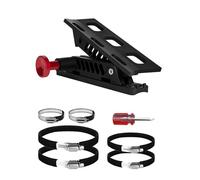 NILKATSS Adjustable Fire Extinguisher Mount, Easy Install on Roll Bar/ Cage Fire Extinguisher Holder, Quick Release Mounting Bracket for Jeep Wrangler JT TJ JKU JK JL UTV Cam-Am X3 Polaris RZR Ranger