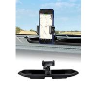 Nilkatss JL Phone Holder with Storage Tray,JT Phone Mount Compatible with Jeep 2018-2023 Wrangler JL JLU & 2020-2023 Gladiator JT(NOT 4xe)[Aluminum Alloys] [Double Ball Socket ]