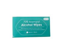 Nillkanth 100PCS Disposable Alcohol Wipes 70% Alcohol Pad Individually Wrapped Disposable Alcohol Prep Pads Swabs (400 Count (Pack of 4))
