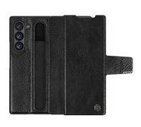 Nillkin Aoge Leather with Pen Holder Case for Samsung Galaxy Z Fold6 5G - Brown